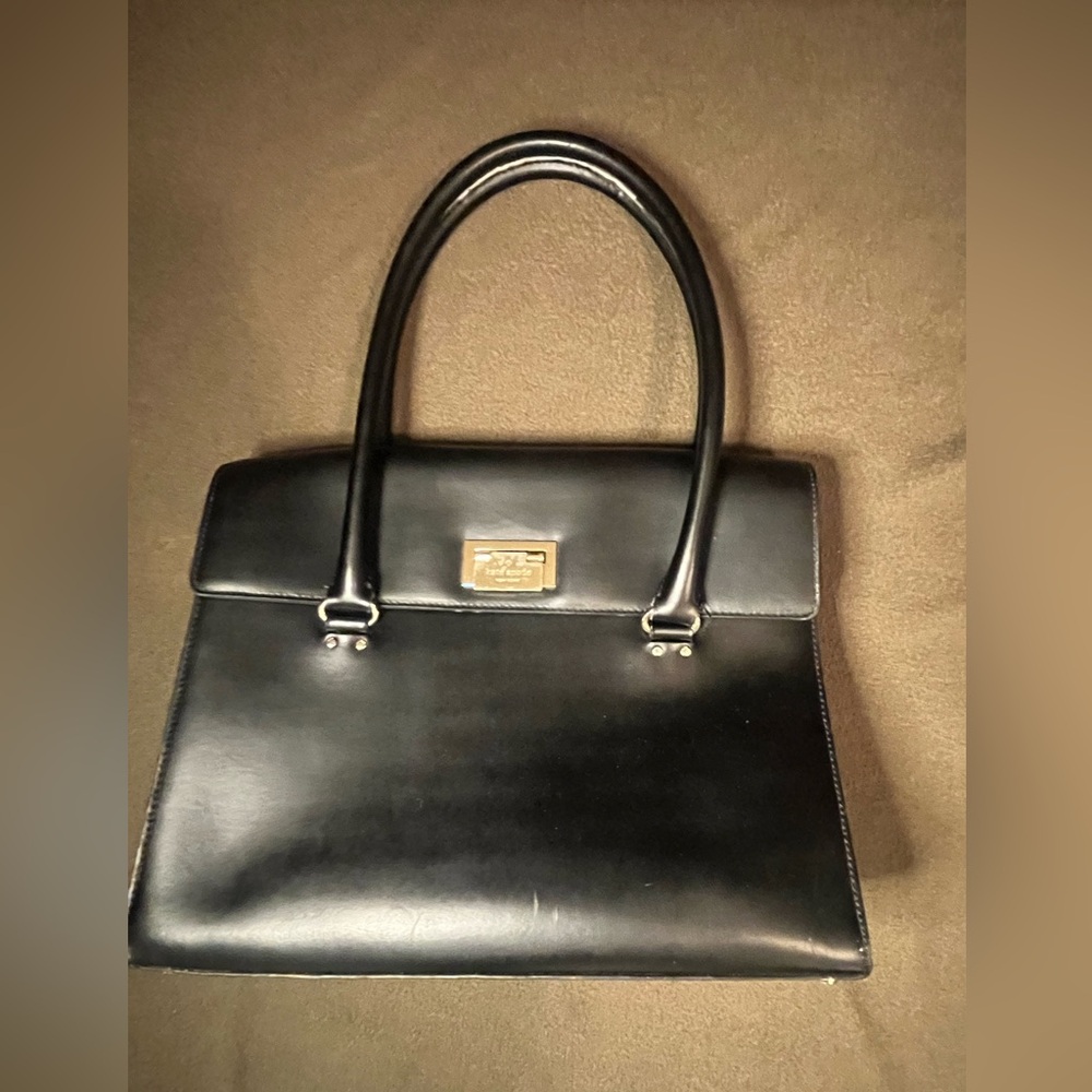 Kate Spade New York Structured Leather Satchel